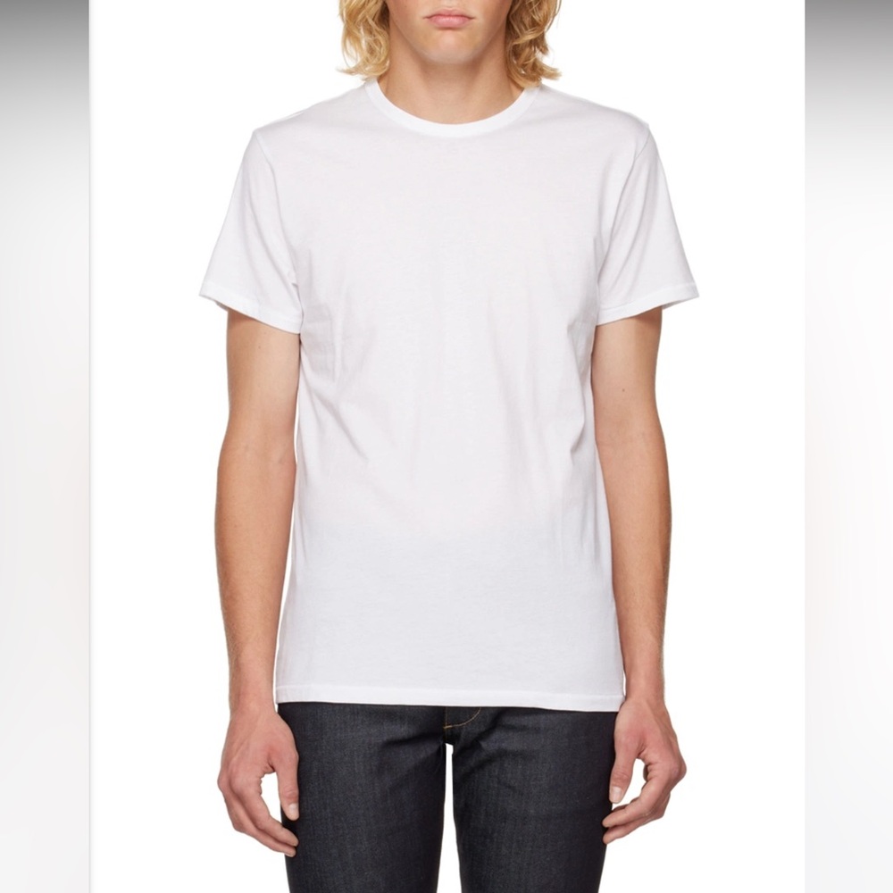 Rag and bone white Pratt principal tshirt size m